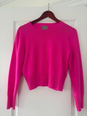 J Crew Cropped Cashmere Sweater